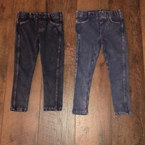 2 pairs of leggings size 3